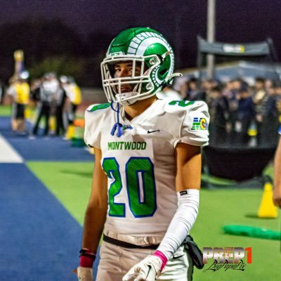 Montwood HS #20🏈 | 6’1” 184lbs | CB/S | 2024 | 40:4.45 | 4.0 GPA | 1-6A Defensive MVP cameron.harrelson@yahoo.com