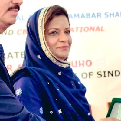 Chairperson, Gender Mainstreaming Committee, Member National Assembly PPPP, NA-202 Khairpur Mir’s. PhD, Social Anthropology, Oxford. Books: Honour and Violence