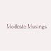 Modeste Musings (@modestemusings) Twitter profile photo Modeste Musings (@modestemusings) Twitter profile photo
