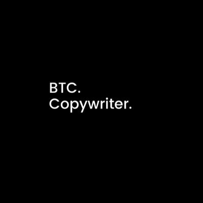 bitcoinwriter Profile Picture