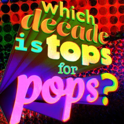 whichdecadetops's profile picture. A podcast that evaluates hit singles from the same week in six decades. We talk about them, you vote for them, points accrue. @miketd @nickparkhouse @djtrevuk