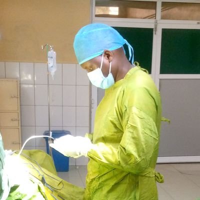 MCS resident in COSECSA program at Kamenge military hospital,