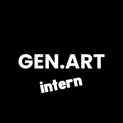 intern for @gen_dot_art | join the community https://t.co/RoEC8589Vk | apply at https://t.co/SiufqkDQjz