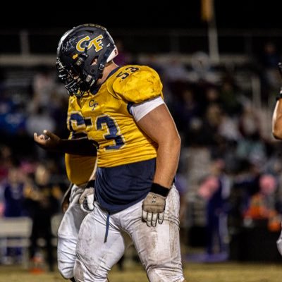 God First 6’1,275 (OL/DL) 2023 CFHS. 3.65 GPA.                                             Check out my highlight - https://t.co/p1nx67WjCv