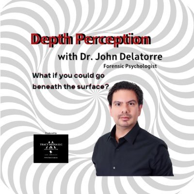 GetDepthHere's profile picture. Hosted by @drjohndelatorre, this #podcast produced by @realtracymedia, goes beneath the surface and digs into #forensic #psychology.