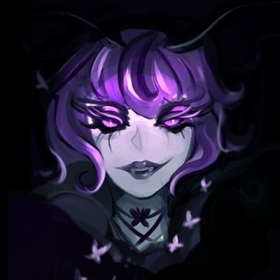 Hihii, I'm Lav 🦋 Goth Moth Vtuber 🦋  Streams Sundays @ 9pm CST Designed by: @spacepawtrol pfp: @knifefuwu  banner: @kanteraVT