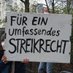 Kampagne für ein umfassendes Streikrecht (@RechtAufStreik) Twitter profile photo