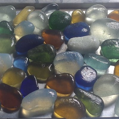 This is sea glass I pick as I walk dogs on North East beaches.
Ideal supplies for crafters & collectors.
Check my Ebay for 200+ listings!
I post worldwide!