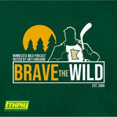 Brave The Wild, featured on @hockeypodnet with @draftkings, has been a Minnesota Wild Podcast since 2008, hosted by @paladinolive, covering Minnesota's NHL team