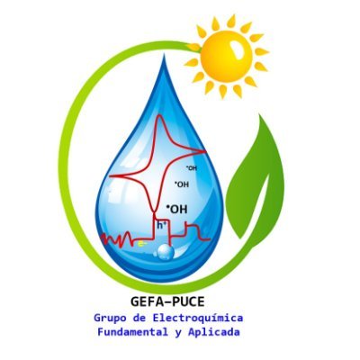 Grupo de Electroquímica Fundamental y Aplicada (@GEFA_PUCE; @cienciapuce)
Leader: PhD. Patricio J. Espinoza-Montero (@PJEM_QUIM)
Investigadores: @Lenysfm