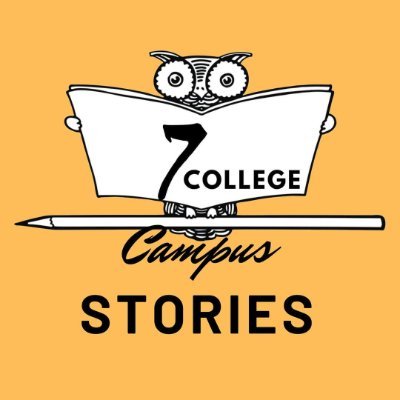 This magazine is a platform where you can share your memories and experiences in 7 college campus