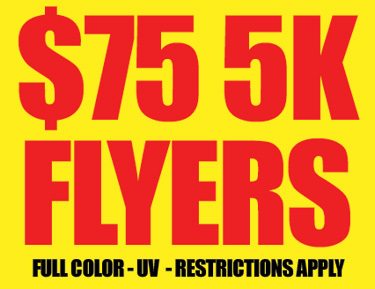 PureME12's profile picture. $75 5K FLYERS - $39 5K BUSINESS CARDS FULL COLOR PRINTING, MARKETING, T-SHIRT PRINTING & WHOLESALE PRINTING CALL US NOW FOR OUR 5K FLYERS FOR $75. 866.999.0439