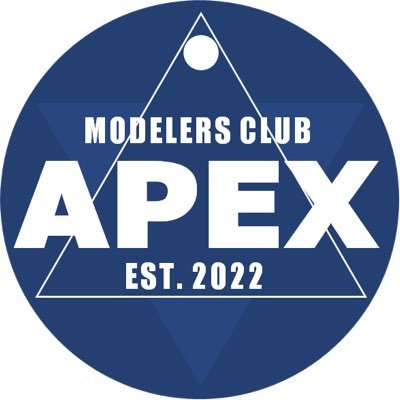 2022年11月に発足したモデラーズクラブ APEX(アペックス)の公式アカウントです✨APEXはジャンルにこだわることなく、純粋に模型作りを楽しむクラブです🥰 こちらではメンバーの作品や定例会の様子などを不定期で投稿してまいります。