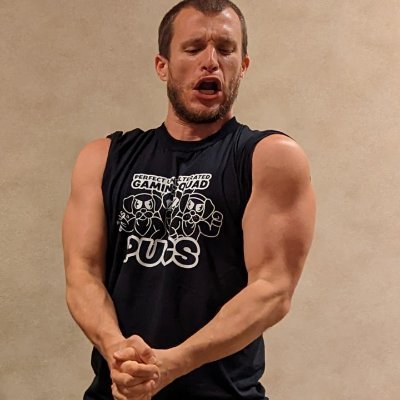 Dad. Dance Game Player. Weightlifter. Link to the Past Randomizer World Champion. Twitch Partner. Hi