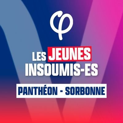 Groupe d'action des Jeunes Insoumis du quartier de la Sorbonne et du Panthéon ! ✊️🔻🆙️ Affilié à @FI_Paris5