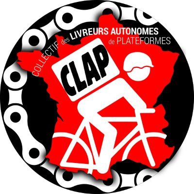 Collectif des Livreurs Autonomes de Plateformes, dédié à la défense des livreurs auto-entrepreneurs. #LivreursEnColère
livreursautonomes75@gmail.com