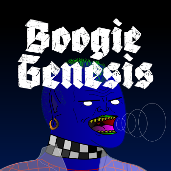 Boogie Genesis are 100 original NFT characters by artist Raman Kaminski. 
Discord: https://t.co/XufiTmMHar