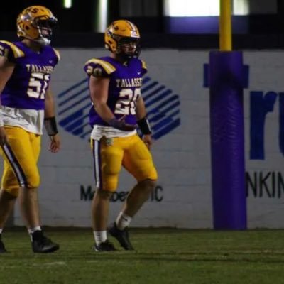 Tallassee Co’ 23| Football MLB,FB| Wrestling 182lbs| GPA 3.76| 5’11 200lbs|