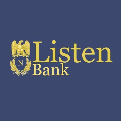 Listenbankoff's profile picture. Banque officielle du @listenbourggov
En rivalité avec @banklistenbourg
