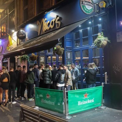 Nicos Bar ~ Sauchihall Street Glasgow! Live Djs & Sport all week! 🎵🪩🍹/ Book your table ⬇️ HERE WE GO!! 🥳