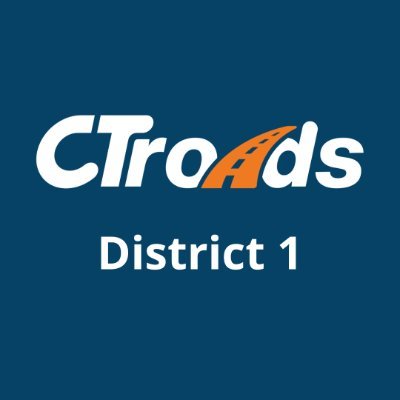 CTroads_Dist1's profile picture. 🚨 THIS ACCOUNT IS NO LONGER ACTIVE 🚨 

To stay updated, sign up for text & email alerts at https://t.co/awfxhLMdCb.

Follow @CTDOTofficial for the latest news.