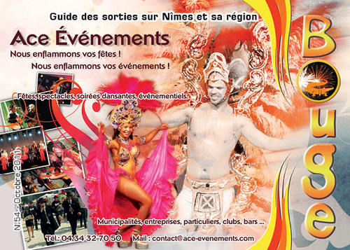 Le #magazine Bouge est un mensuel gratuit !
#Spécialiste des festivités et sorties culturelles de #Nîmes et la région #Gardoise.