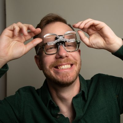 I run a marketing services agency and use my Twitter to speak against injustice toward people with disabilities.
I am legally blind.
