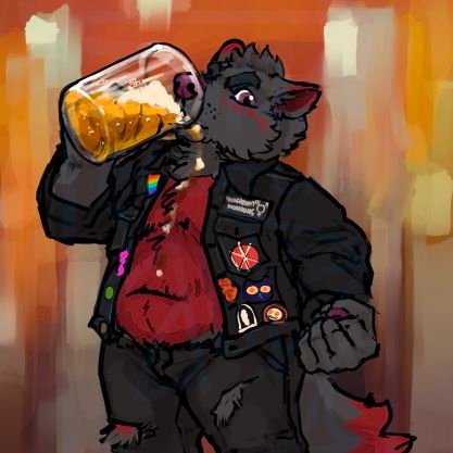 just a big dumb dog, 28, big gay
may post nsfw/AD stuff. 18+ only attempts art ocasionaly, just pm me if you wanna chat 

icon by @goatuna