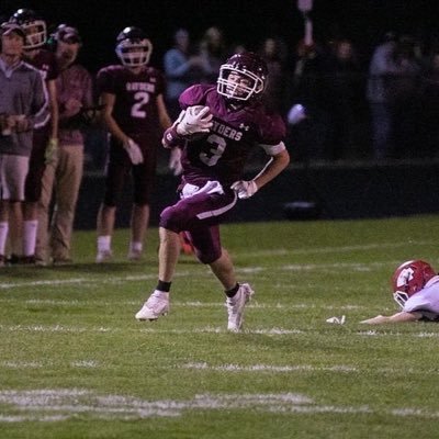 Charlevoix, MI. Class of 23’. |5’10”| |165| |GPA 3.6| Football- slot/KR/PR