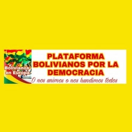 BolivianosXlaDmocracia(Internacional)BPD🇧🇴