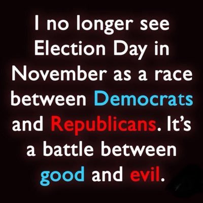 The GQP wants to set the clock back 150 years. Vote like your freedom depends on it, because it doesOriginally from St. Catharines, Ontario, Finally in Arizona!