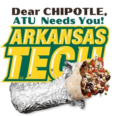 We’re starting a movement! Join us!  Bring Chipotle to Russellville, Arkansas!