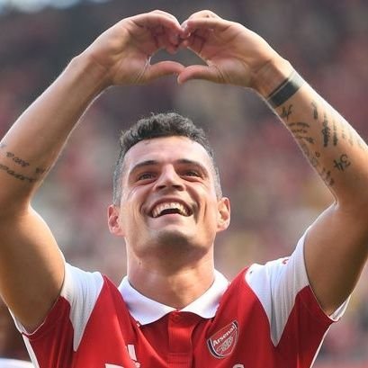 #1 Midfielder in the prem😤❤🤍 This account is not affiliated with Granit Xhaka🐐 It is a fan account.