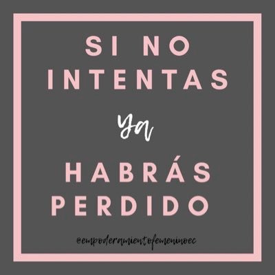 empoderfemec's profile picture. Desde el 2018 ayudo a mujeres ❤️. Esto no es marketing, es un proyecto de vida🔥. Bienvenid@s!