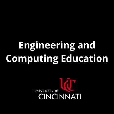 Official account of University of Cincinnati's Department of Engineering and Computing Education in the College of Engineering and Applied Science (@uofcincy)