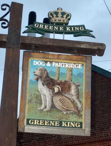 The Dog & Partridge is a busy town centre pub in Bury St Edmunds. We offer great food, a range of Cask Ales, a beer garden and B&B accommodation!