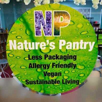 We are natures Pantry ! 
We are a sustainable allergy friendly store based in the market arcade in Aberdare 
Bring your own tubs and fill them up !