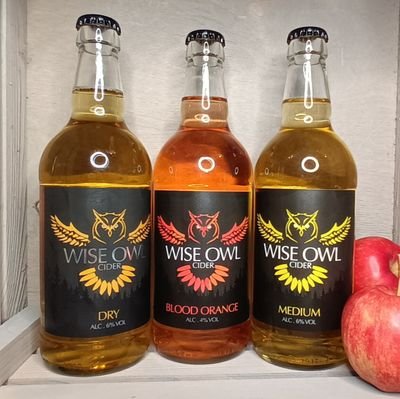 WiseOwlCiderLtd's profile picture. Award Winning Producer of Craft Cider