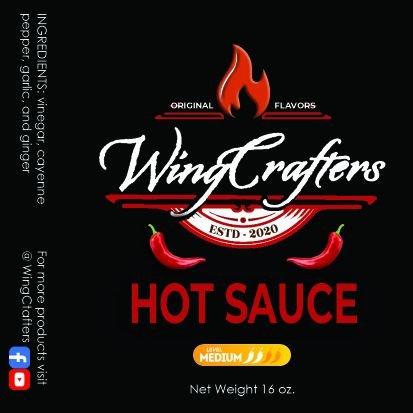 WingCrafters designer chicken is a company that specializes in designer flavors of hot sauce, chicken and more.