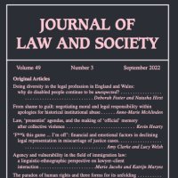 The Journal of Law and Society(@JournLawSociety) 's Twitter Profile Photo