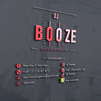 Baddest Entertainer Afrobeats International DJ Booze Entertainment 
Promoter | DJing & Showbiz
🍼🌎 Email for booking: Marvisdooogieva@gmail.com