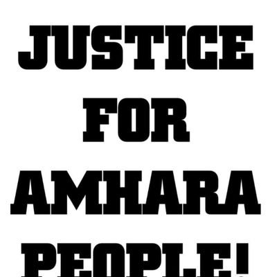 Stop genocide Amhara