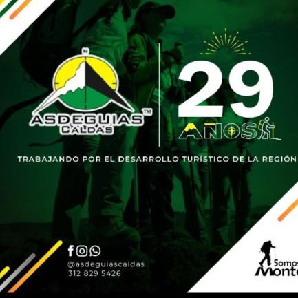 AsdeguiasCaldas's profile picture. Asociación Caldense de Guias de Turismo - Trabajando en Turismo de Naturaleza, Turismo Comunitario,  consultores de la gran estrategia de turismo y paz.