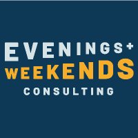 Evenings & Weekends Consulting(@Eves_N_Weekends) 's Twitter Profile Photo