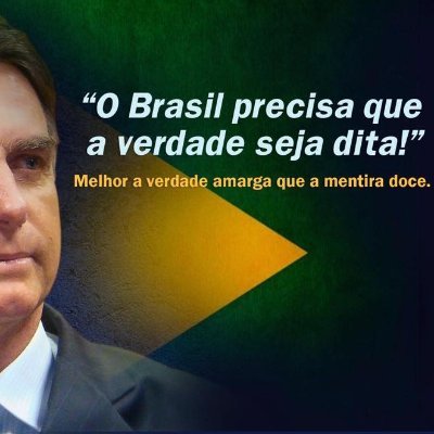 Brasileiro, patriota, conservador, realista. 
Eleitores devem cobrar poderes constituídos. Senadores e deputados queremos atitudes. O Judiciário somos nós.