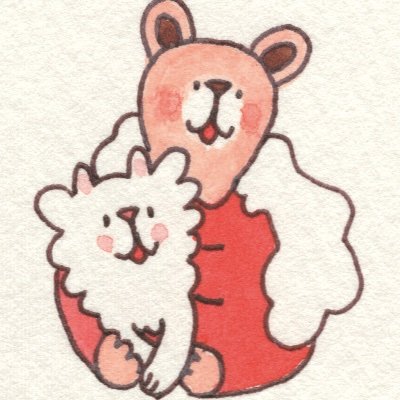 トリスヨシコ /ボールペンと水彩でクマが暮らすメルヘンな町を描いています。アイコンはベアソム🧸とナギ🐱✨ /