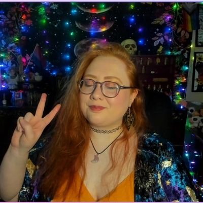 She/They | Admin for @TeamOverture 💜 @Official_Throne Partner 👑 Co-Host for @GhostlyGabPod 🎙▫ Queer 🏳️🌈 ▫ Disabled ♿ ▫ Witch💫 ▫Paranormal Investigator 👻