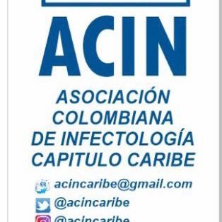 @acincaribe es la cuenta en esta importante red social del capítulo caribe de la asociación colombiana de Infectologia ACIN