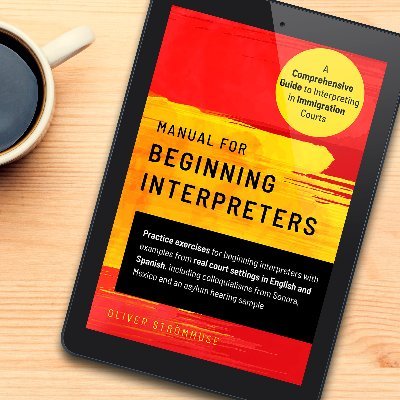 This book answers the question: “How can I become a successful interpreter in U.S. immigration courts?”