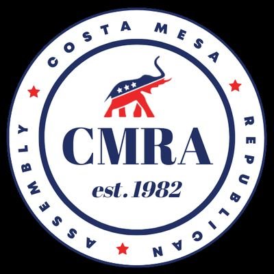 Established in 1982, The Costa Mesa Republican Assembly (CMRA) is the local arm of the California Republican Assembly.